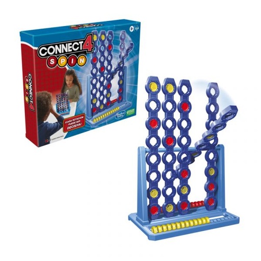 [HBF5750] Hasbro Games - Juego de Mesa Connect4 Spin 8a+