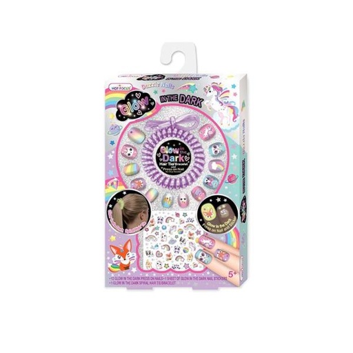 [HF029GD] Uñas Deslumbrantes Brillan en la Oscuridad 5a+