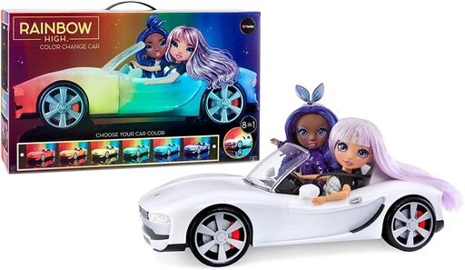 [MG574316] Carro Cambia Color Rainbow High 8 en 1 6a+ (No Incluye las muñecas)
