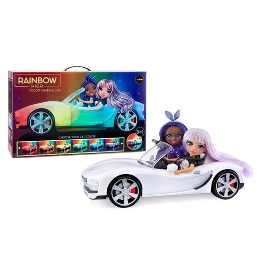 [MG574316] Carro Cambia Color Rainbow High 8 en 1 6a+ (No Incluye las muñecas)