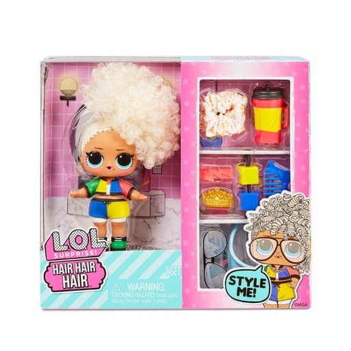 [MG580348] Muñeca L.O.L. Surprise Hair Hair Hair Tots 3a+ ( Surtido de 6 Se venden por separado )