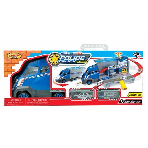 [SU31768] Camión de Policía 2en1 3a+