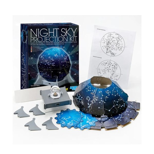 [4M13233] Crea tu Propio Proyector de Cielo Nocturno 8+