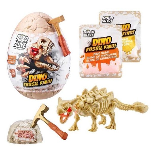 [ZU7156] RoboAlive Dino Fossil Huevo Sorpresa Serie 1 5a+