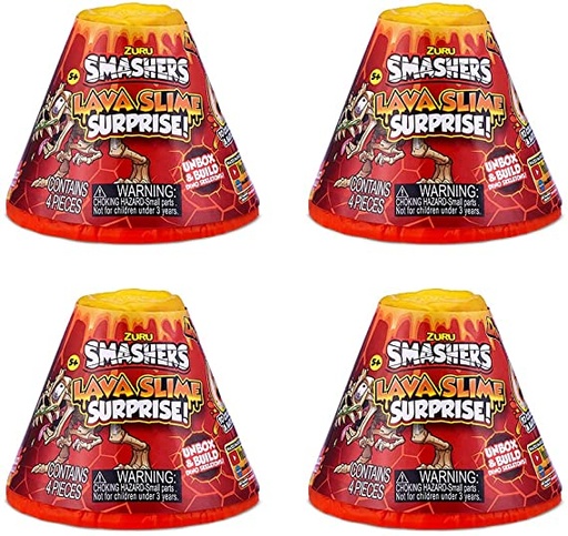 [ZU7472] Smashers Volcano Lava Slime
