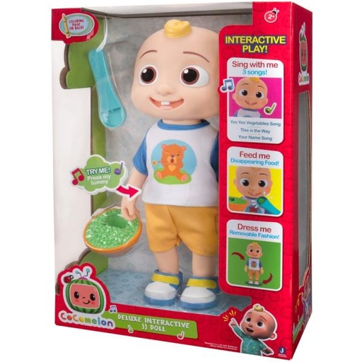 [JZCMW0147] Cocomelon Muñeco JJ Interactivo 2a+  (41724)