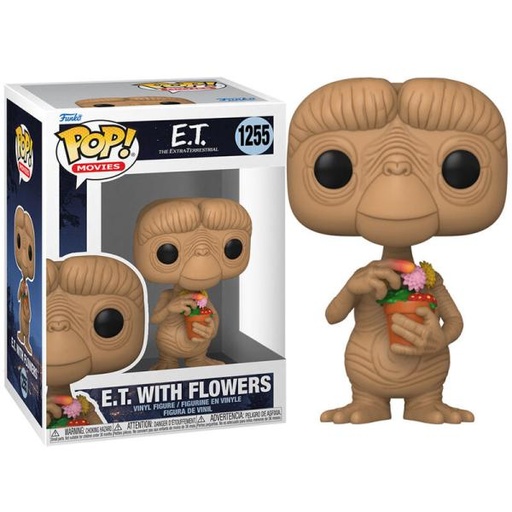 [FK63992] Figura Funko Pop! Movies E.T (886) E.T With Flowers 3a+