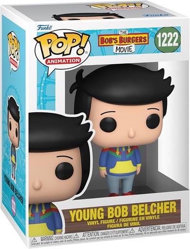 [FK57593] Figura Funko Pop! Bob`s Burgers (1222) Young Bob Belcher  3a+
