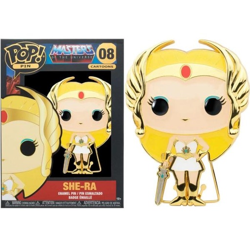 [FK36785] Figura 2D Funko Pop! Pin (08) Masters of the Universe( Shera) 6a+ (36785)