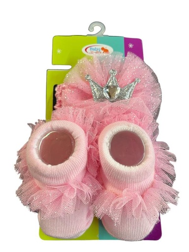 [FDBQ021012] Baby Basics Calcetines y Banda para el Cabello 0m+(445948)