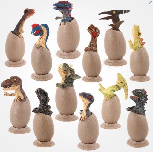 [WWKZ956F] Mini Huevos de Dinosaurios Surtidos   en Blister Set de 6 3a+ / Surtido 3 -  Se venden por separado