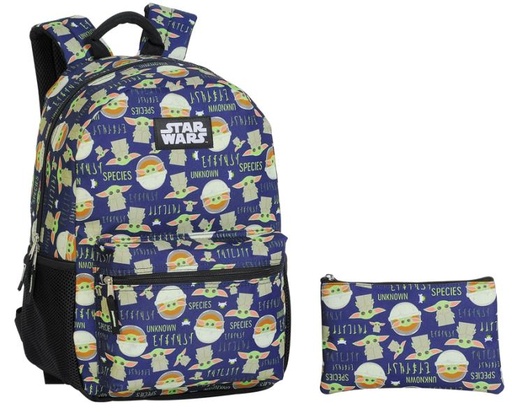 [CA1245759] Salveque Grande Star Wars Baby Yoda Con Cartuchera