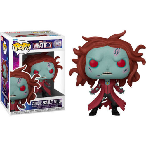[FK57378] Figura Funko Pop! Marvel What If…?(943) Zombie Scarlet Witch 3a+