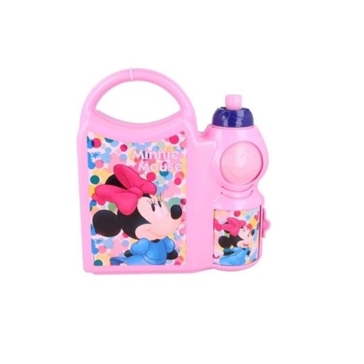 [SR51171] Sandwichera con Botella de Minnie Mouse 400ml