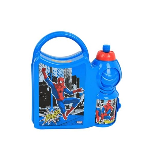 [SR51371] Sandwichera con Botella de Spider Man 400ml