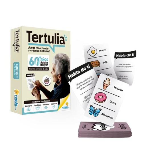 [RN12351] Juego de Mesa Tertulia Recordando E Imaginando 60a+