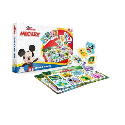 [RN12358] Juego de Mesa de Loteria Mickey 6a+