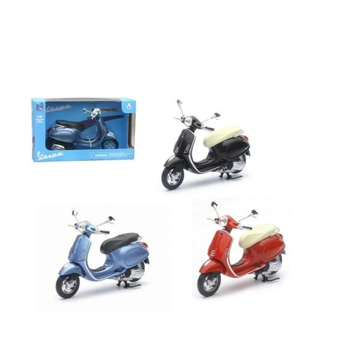 [TY57553] Moto Vespa Primavera, Brownd D/C Esc:1:12