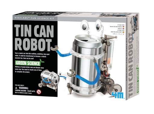 [4M3270] KidzRobotix Robot de Lata 8a+