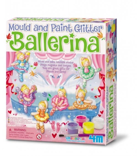 [4M3527] Bailarinas de Yeso Pinta y Moldea 5a+