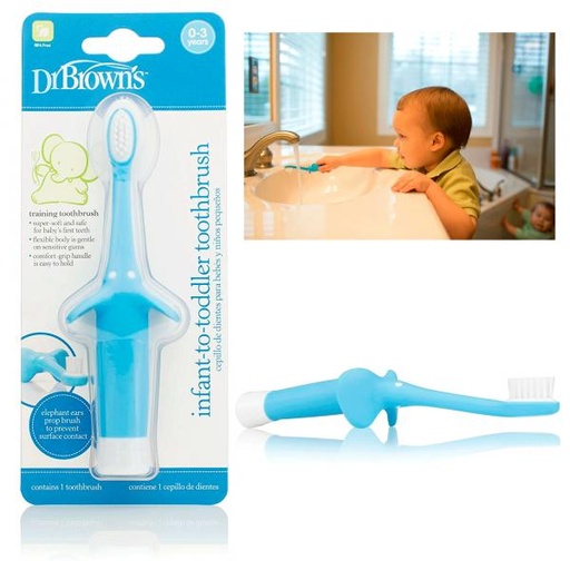 [DRHG014] Dr. Browns - Cepillo de Dientes P/Niño Azul