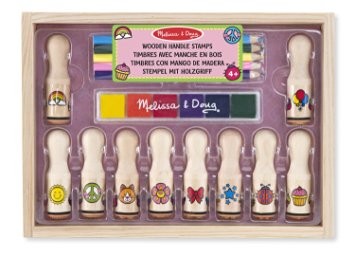 [MD12306] Sellos Deluxe con Mango de Madera 4a+