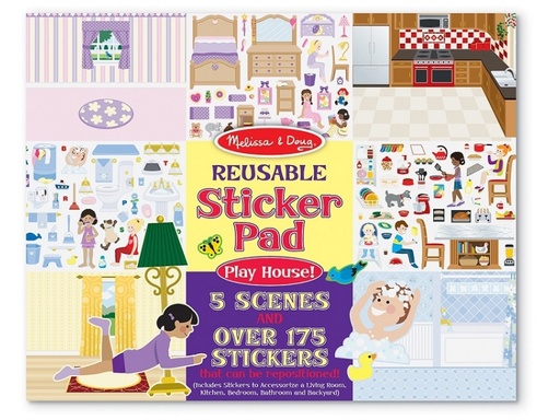 [MD14197] Block de Stickers Reutilizables 3a+