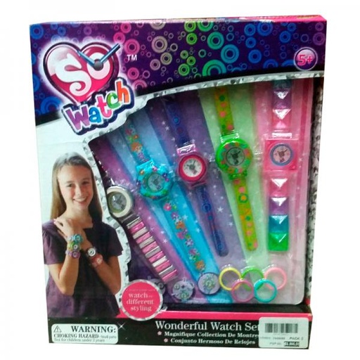 [TA08088] Set de Brasaletes y Caratulas para Relojes 5a+