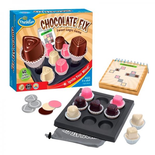 [TF1530WH] Juego de Lógica Chocolate Fix 8a+