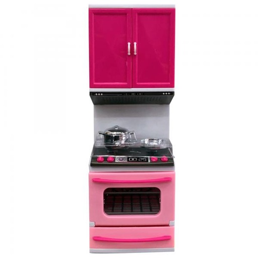 [WW660474] Mini Set de Cocina y Mueble 21 p/Muñecas (420013)