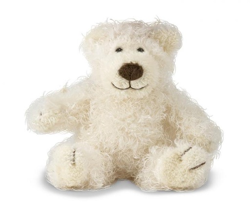 [MD7730] Peluche Osito Roscoe Blanco 2a+