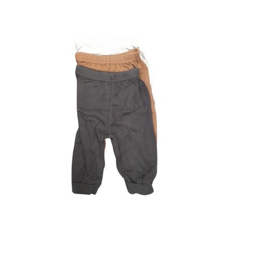 [BV03307M] Pantalones para Bebé Set de 3  Talla M/  Surtido 3 -  Se venden por separado