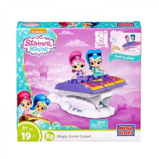 [MTDXH14] MB Shimmer y Shine Alfombra Mágica 19pzs 3a+