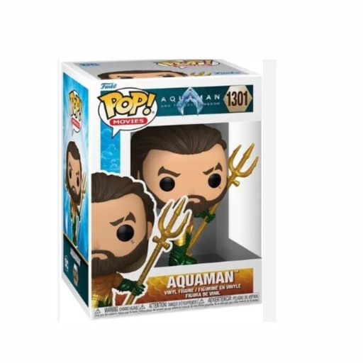 [FK67565] Figura Funko Pop! Aquaman and the lost Kingdom (1301) Aquaman  3a+