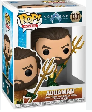 [FK67565] Figura Funko Pop! Aquaman and the lost Kingdom (1301) Aquaman 3a+