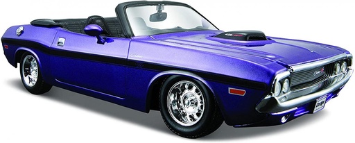 [MB31264] Carro Escala 1:24 1970 Dodge Challenger R/T Convertible 3a+