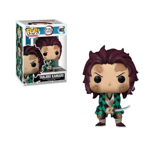 [FK72613] Figura Funko Pop! Demon Slayer (1403) Tanjiro Kamado 3a+