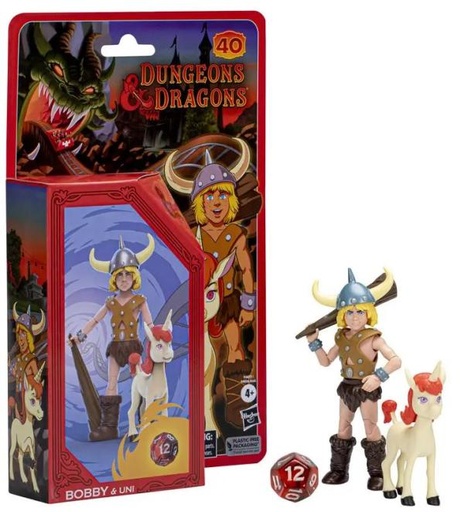 [HBF4877] Figura de Calabozos y Dragones 4a+ (Bobby & Uni)