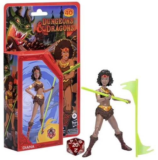[HBF4883] Figura de Calabozos y Dragones 4a+ (Diana) Dungeons and Dragons