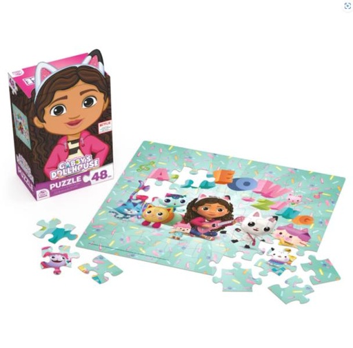 [BT6065937] Boing Toys Games - Rompecabezas 48 Pzs de la Casa de Muñecas de Gabby 3a+