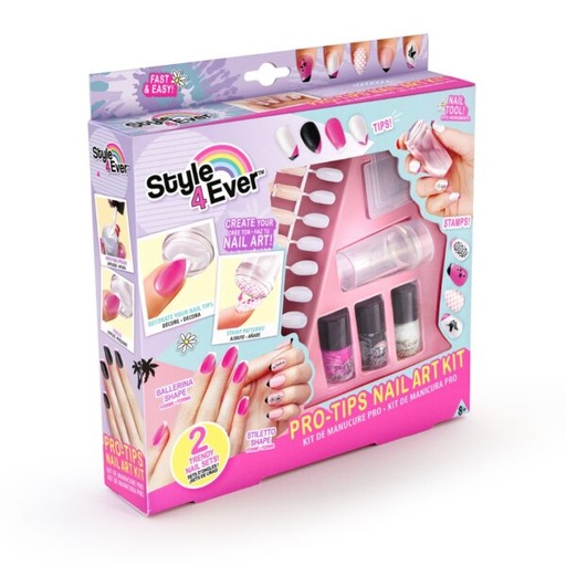 [CTOFG262] Set de Manicura Pro Con 2 Juegos de Uñas 8a+