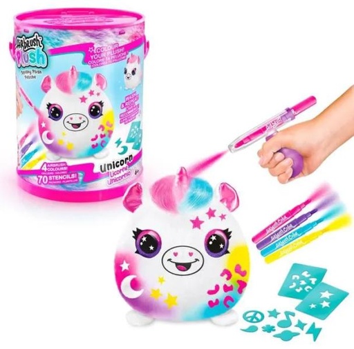 [CTOFG266] Peluche con Aerógrafo Lavable 15cm 6a+ / Surtido de 3 Se venden por Separado