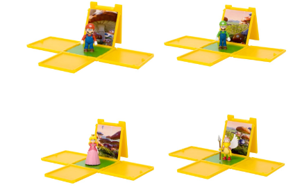 [JP416504] Mini Figuras de Super Mario Bros. Surtido de 4 / 3a+ (Surtido de 4 Se venden por separado )