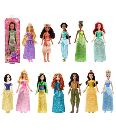 [MTHLW02] Muñecas Princesas Disney 3a+ / Surtido de 8 Se Venden por Separado