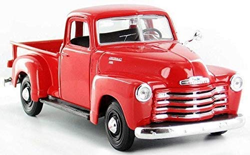 [MB31952] Carro Chevrolet® 3100 Pickup 1950 Esc:1:25  Rojo 3a+ (315339)(319528)