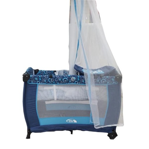 [AC211029306] Baby Basics Encierro Space Cambiador con Toldo Azul Color Turquesa 0m+