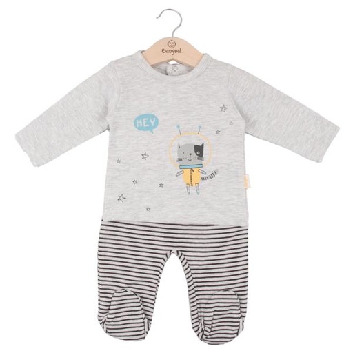 [BBL1300266M] Conjunto de 2 Piezas en Caja Gris para Niño 6m (608450))