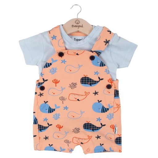 [BBL1302213M] Conjunto de 2 Piezas Overol C/ Camiseta 3m (612006)