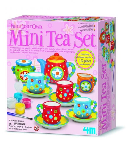 [4M4541] Pinta tu Propio Juego de Mini Té 8a+