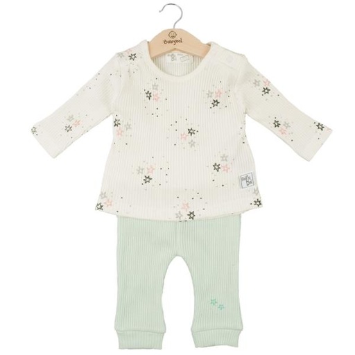 [BBL1308016M] Conjunto de 2 piezas de Estrellas Verde Agua 6m (612457)